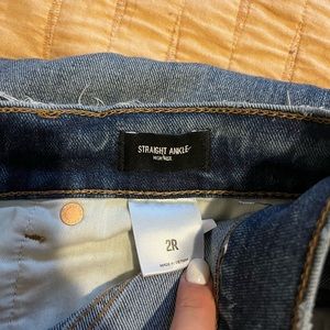 Express High Rise Straight ankle